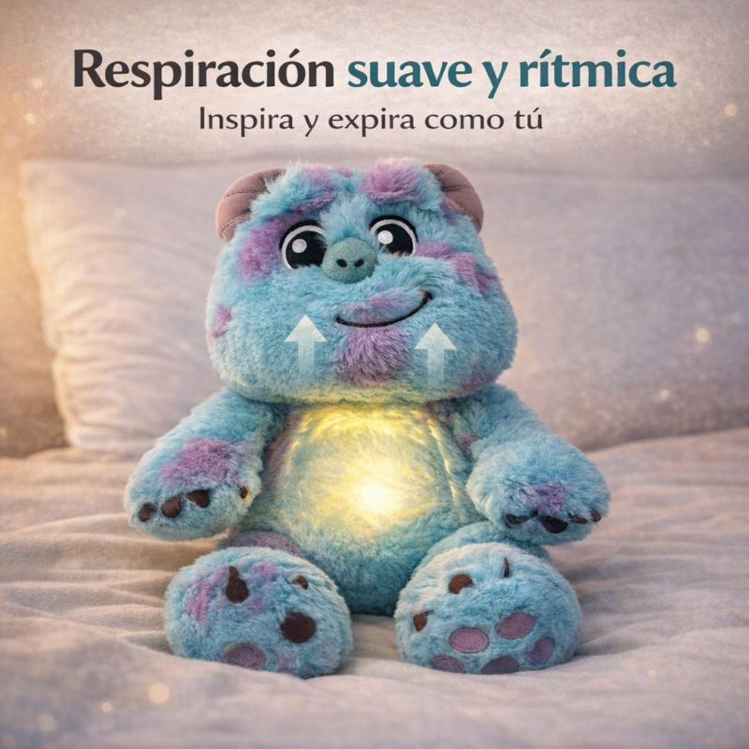 peluche que respira y calma